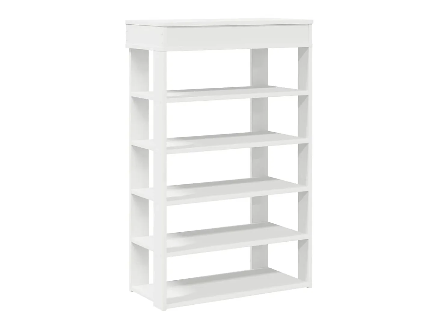 Zapatero blanco 60x30x98 cm madera contrachapada