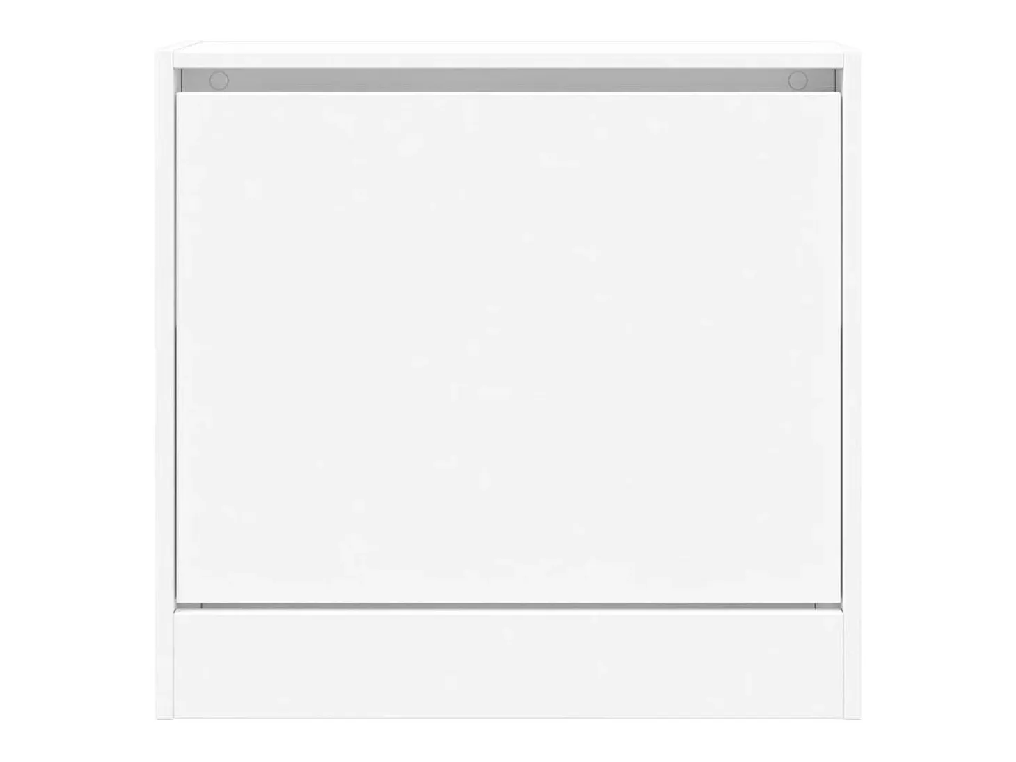 Zapatero blanco 60x21x57 cm madera contrachapada
