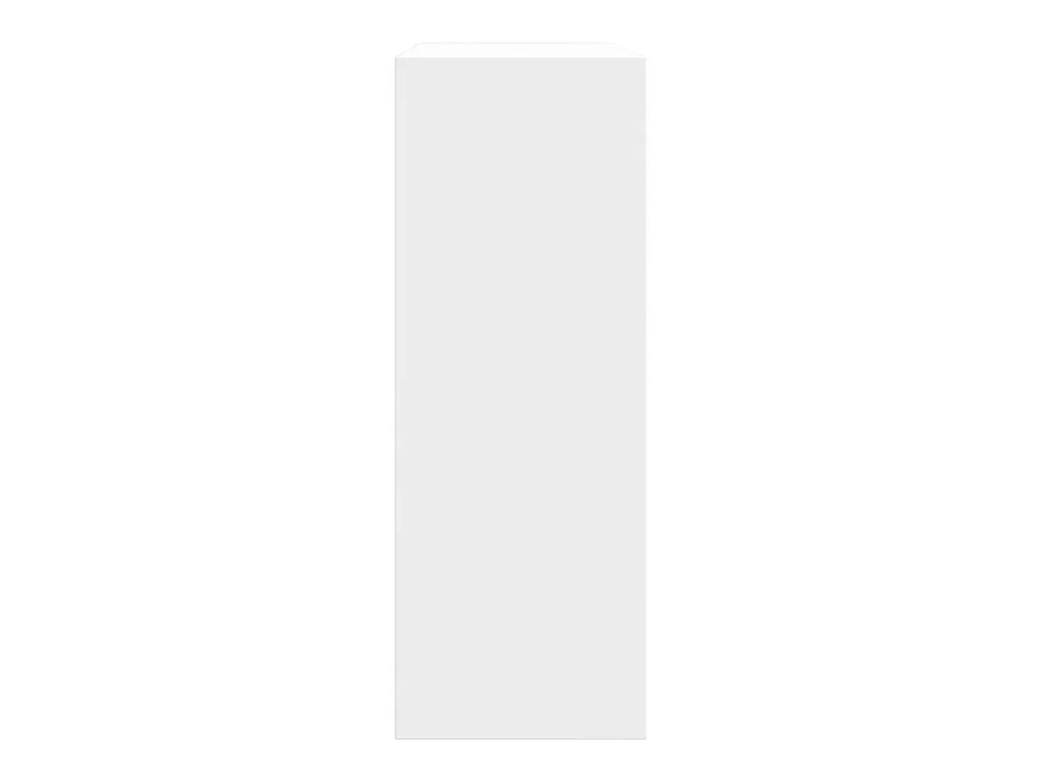 Zapatero blanco 60x21x57 cm madera contrachapada