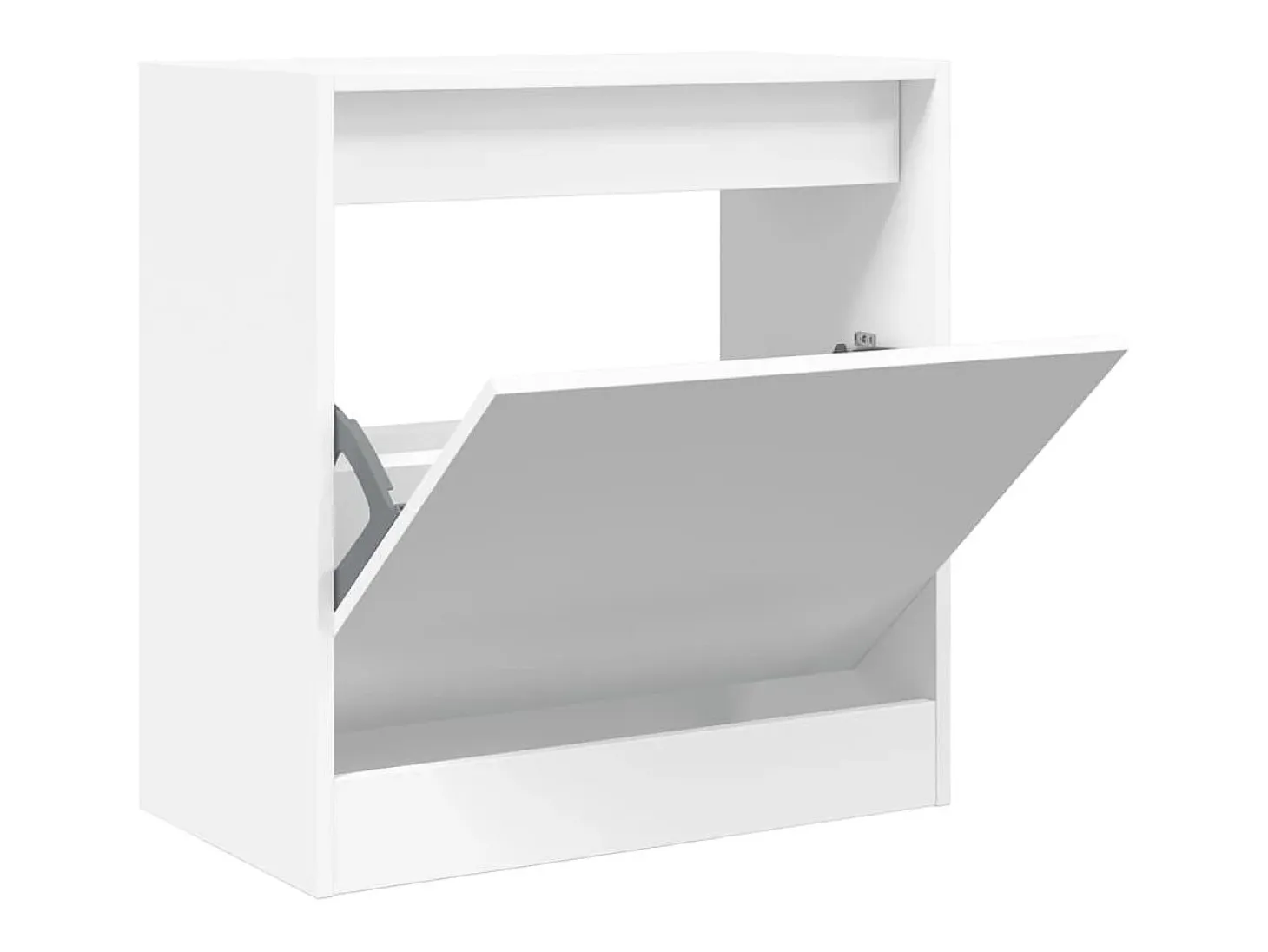 Zapatero blanco 60x34x63,5 cm madera contrachapada