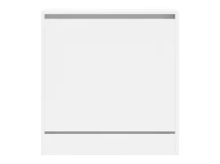 Zapatero blanco 60x34x63,5 cm madera contrachapada