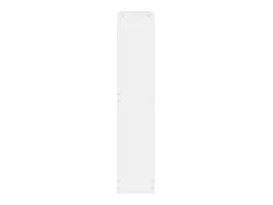 Zapatero blanco 59x17x81 cm Madera contrachapada