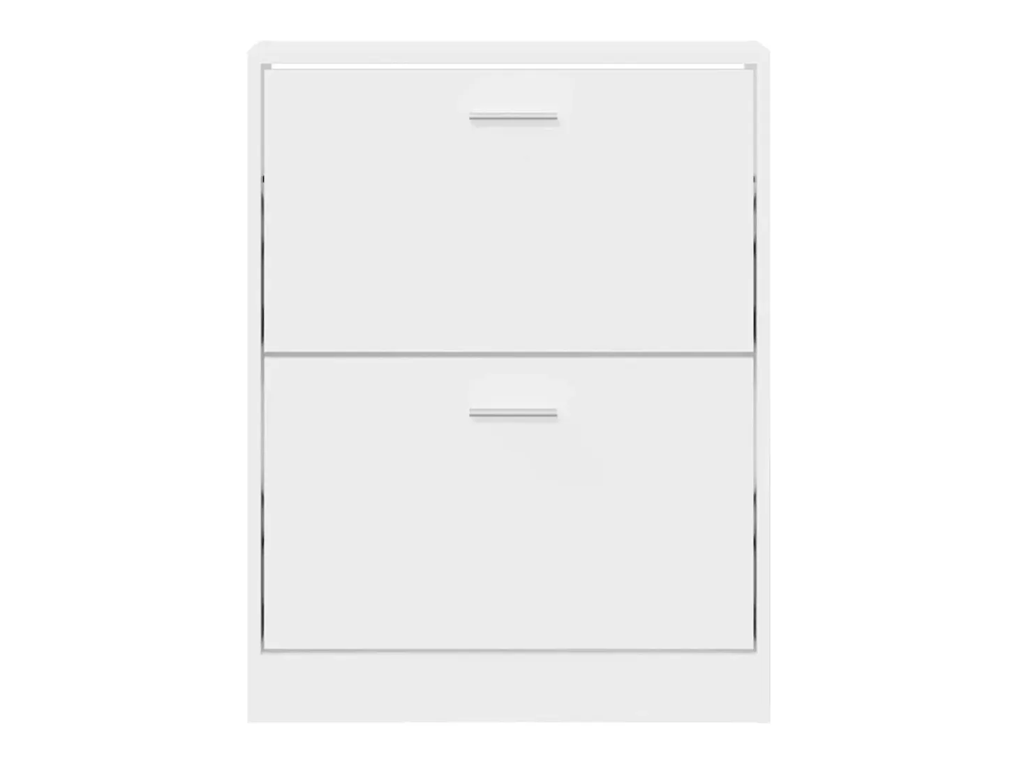 Zapatero blanco 59x17x81 cm Madera contrachapada