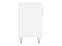 Zapatero blanco 102x36x60 cm Madera contrachapada