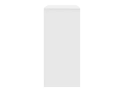 Zapatero blanco 57x34x76 cm madera contrachapada
