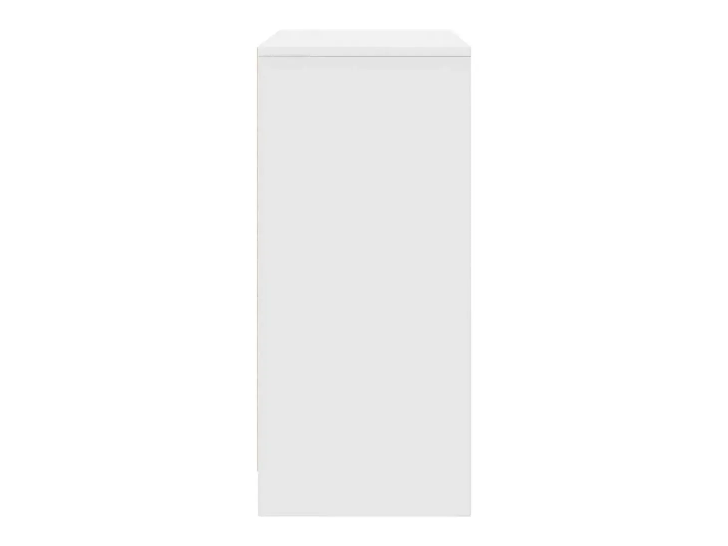Zapatero blanco 57x34x76 cm madera contrachapada