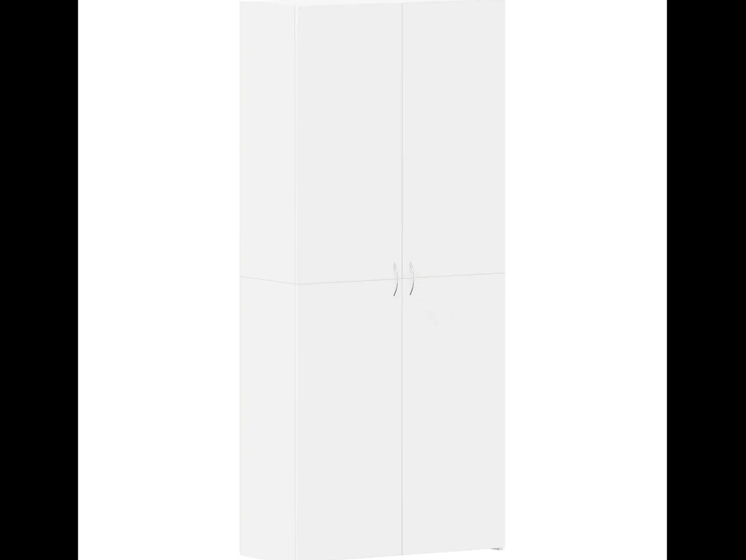 Zapatero blanco 80x35,5x180 cm Madera contrachapada