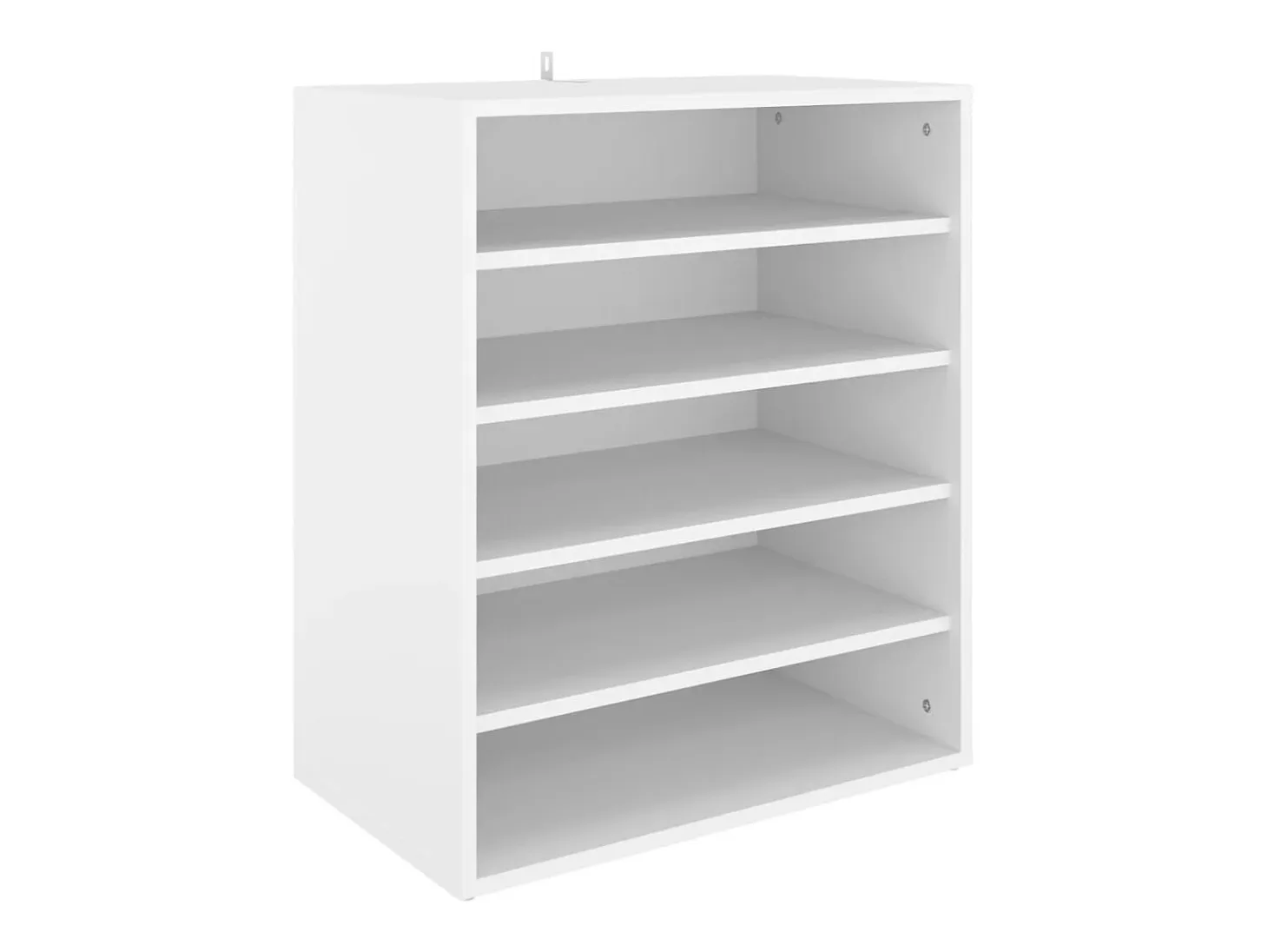 Zapatero blanco 60x35x70 cm Madera contrachapada