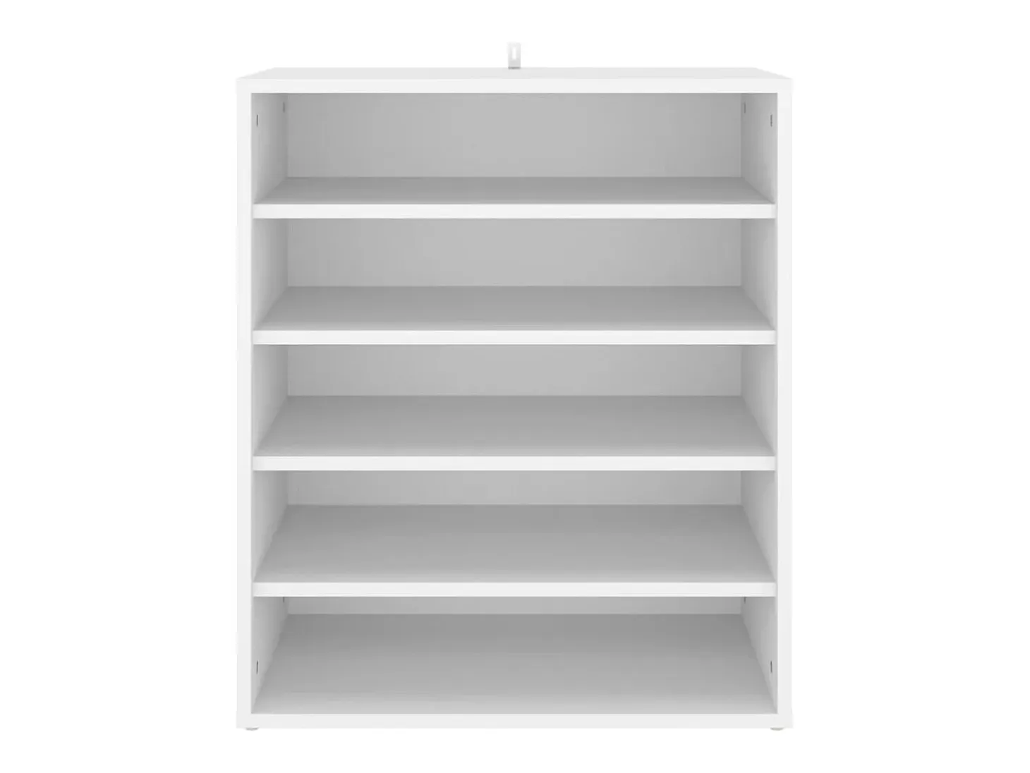 Zapatero blanco 60x35x70 cm Madera contrachapada