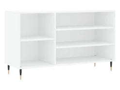 Zapatero blanco 102x36x60 cm Madera contrachapada