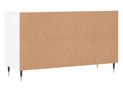 Zapatero blanco 102x36x60 cm Madera contrachapada