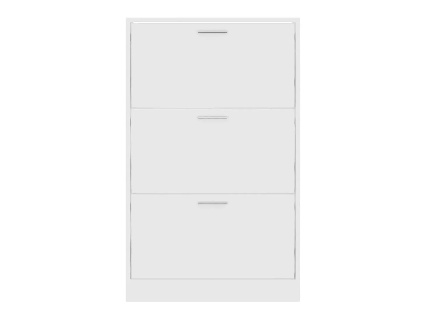 Zapatero blanco 63x24x103 cm Madera contrachapada