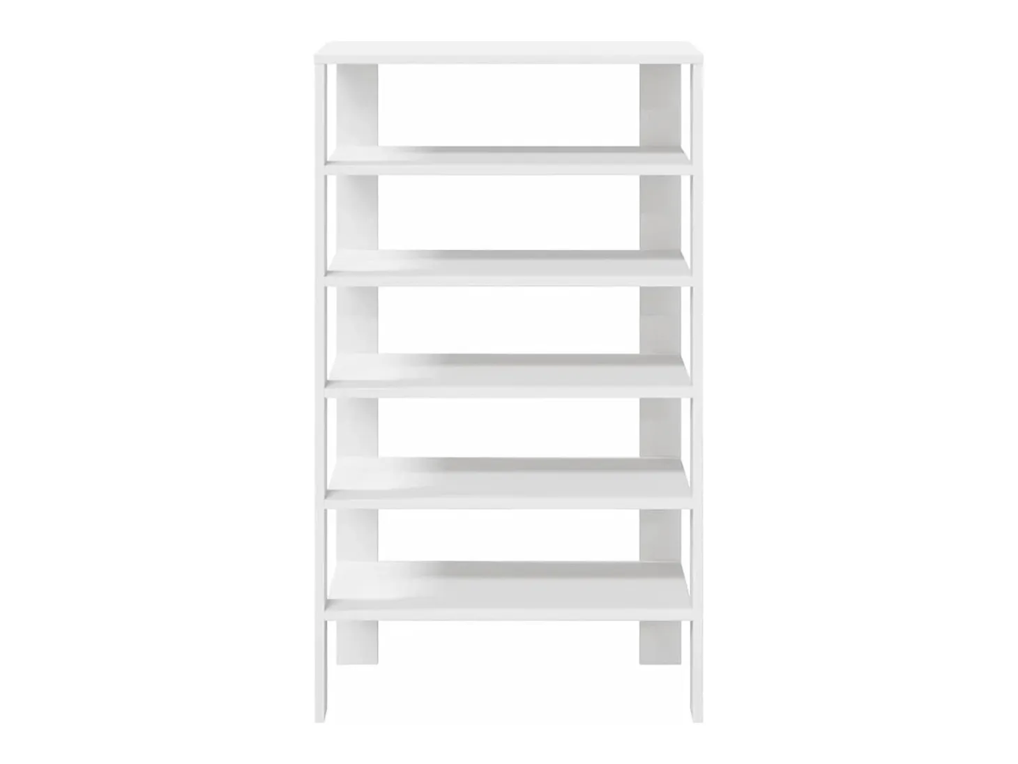 Zapatero blanco 61x32x105 cm madera de ingeniería