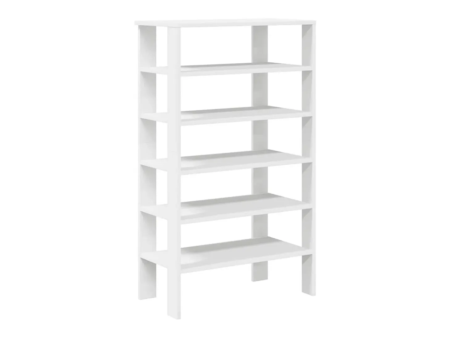 Zapatero blanco 61x32x105 cm madera de ingeniería