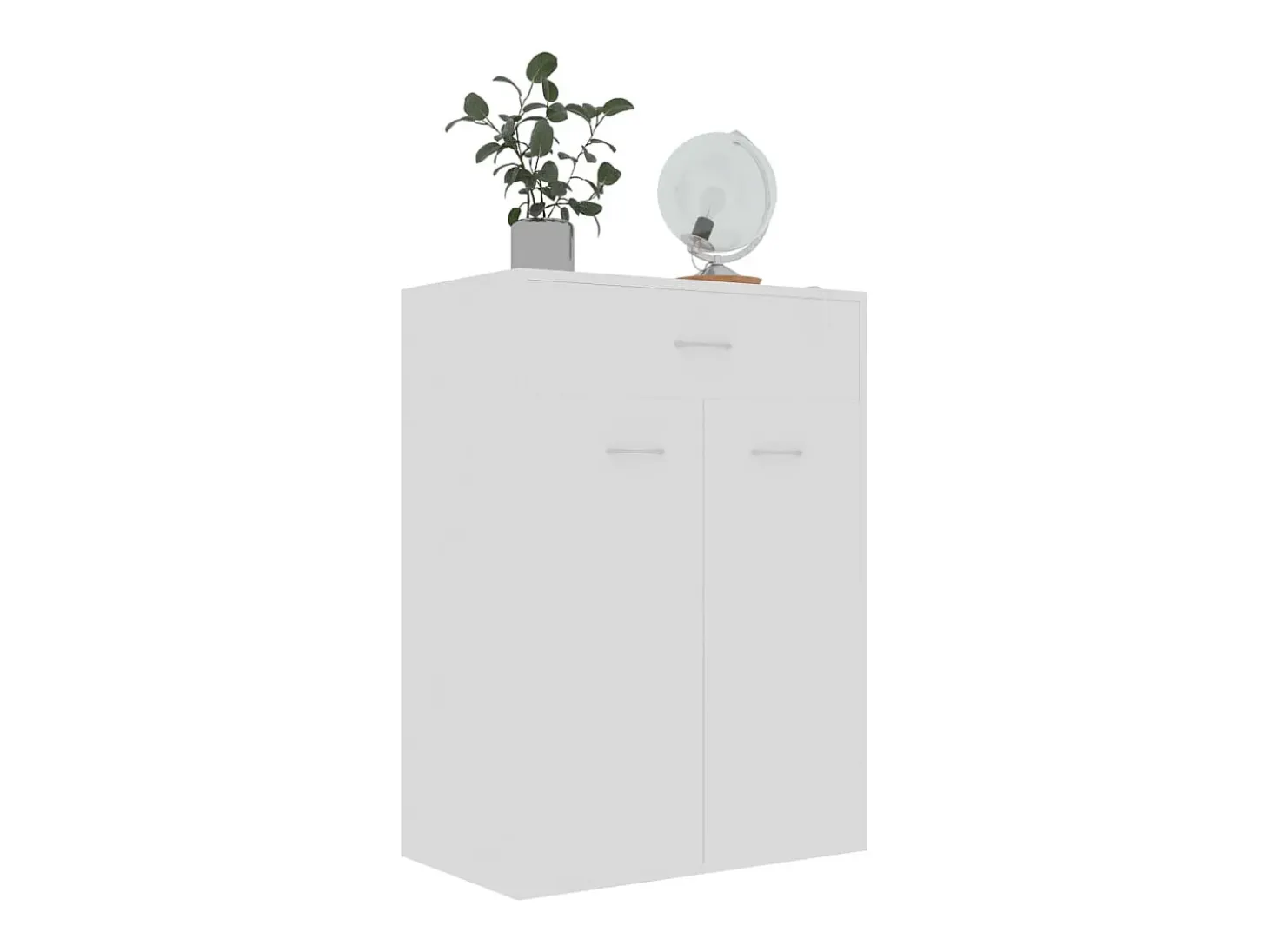 Zapatero blanco 60x35x84 cm Madera contrachapada