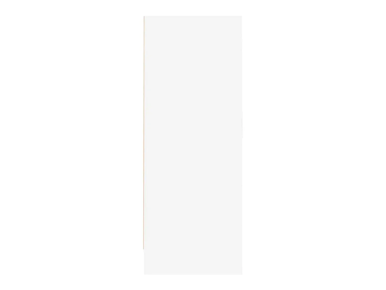 Zapatero blanco 60x35x92 cm Madera contrachapada