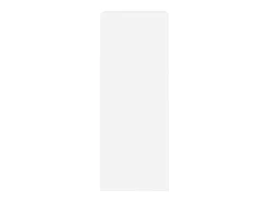 Zapatero con 2 cajones abatibles, blanco, 60x42x108 cm