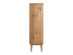 Zapatero con 3 cajones OTTA madera maciza de pino marrón ES850528