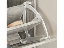 Zapatero con 2 Solapas Armario de Entrada Zapatero Organizador Gris 60 x 23 x 79 cm FSR137-HG SoBuy ES