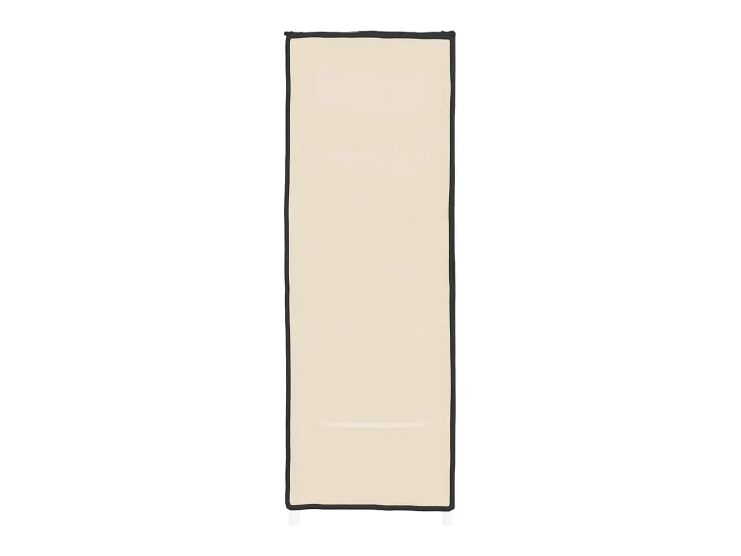 Zapatero Crema 60x28x90 cm Tela