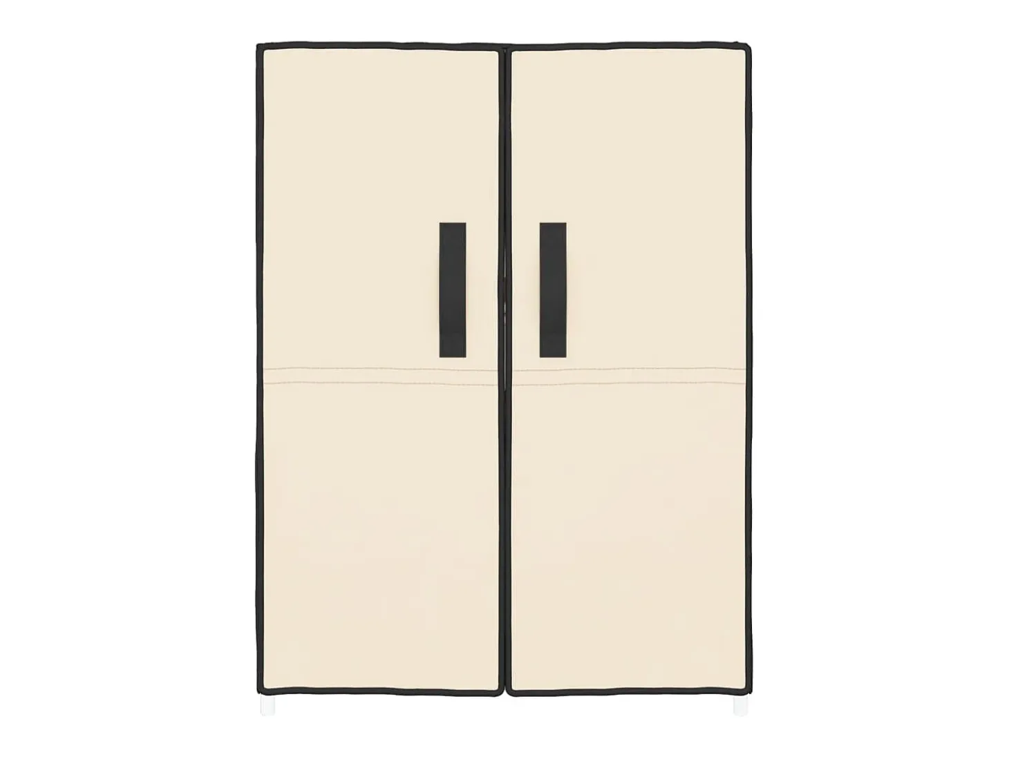 Zapatero Crema 60x28x90 cm Tela