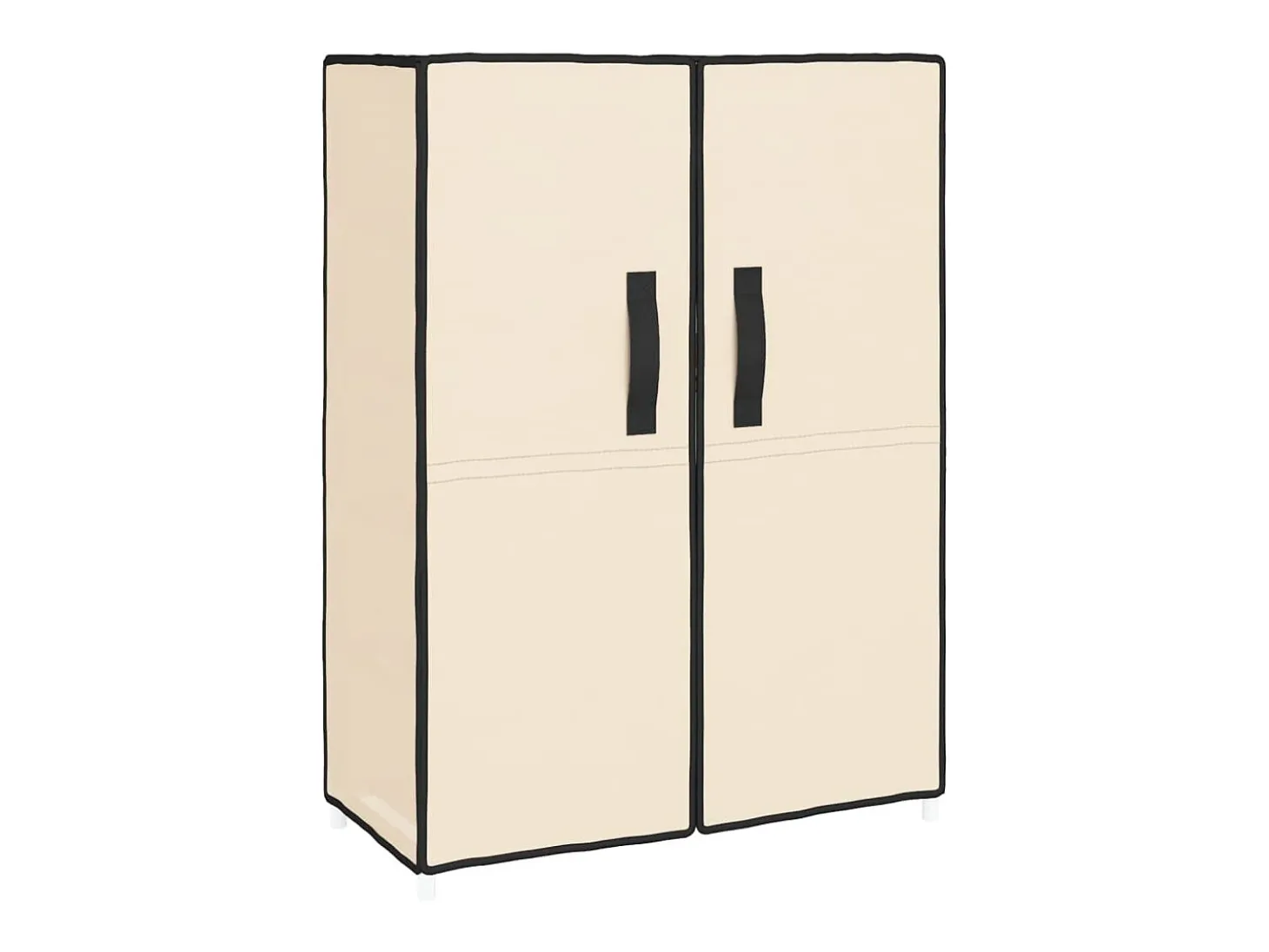 Zapatero Crema 60x28x90 cm Tela