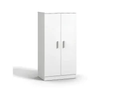 Zapatero de 2 puertas en blanco mate 55x108 cm Liam Blanco Artik (Blanco Mate)