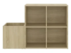 Zapatero de entrada de madera de ingeniería de roble Sonoma