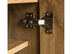 Zapatero de madera, 5 niveles, estantes regulables Mueble pasillo 80,5 x 35 x 109,5 cm