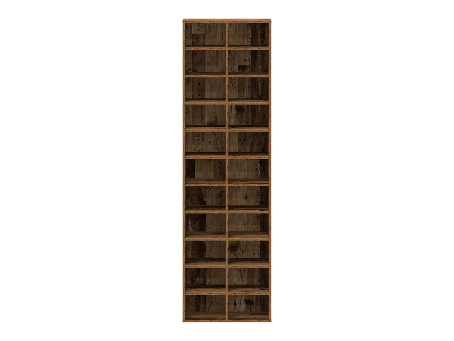 Zapatero de madera antiguo 54x34x183 cm madera contrachapada