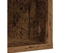 Zapatero de madera antiguo 54x34x183 cm madera contrachapada