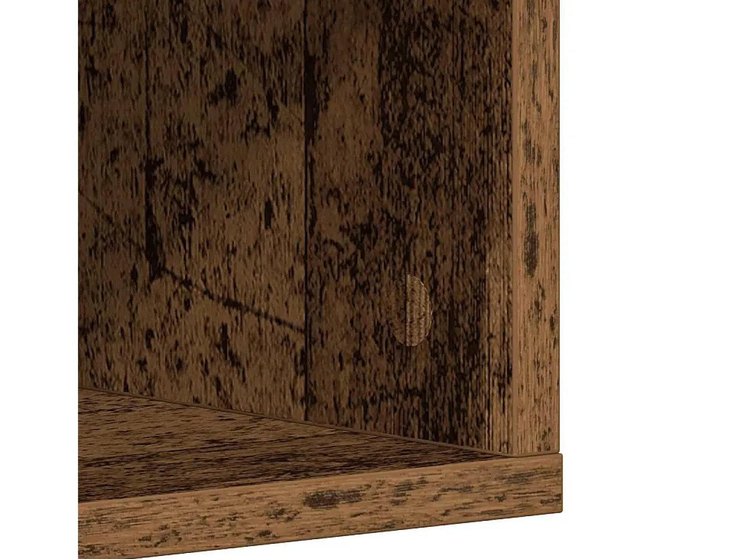 Zapatero de madera antiguo 54x34x183 cm madera contrachapada