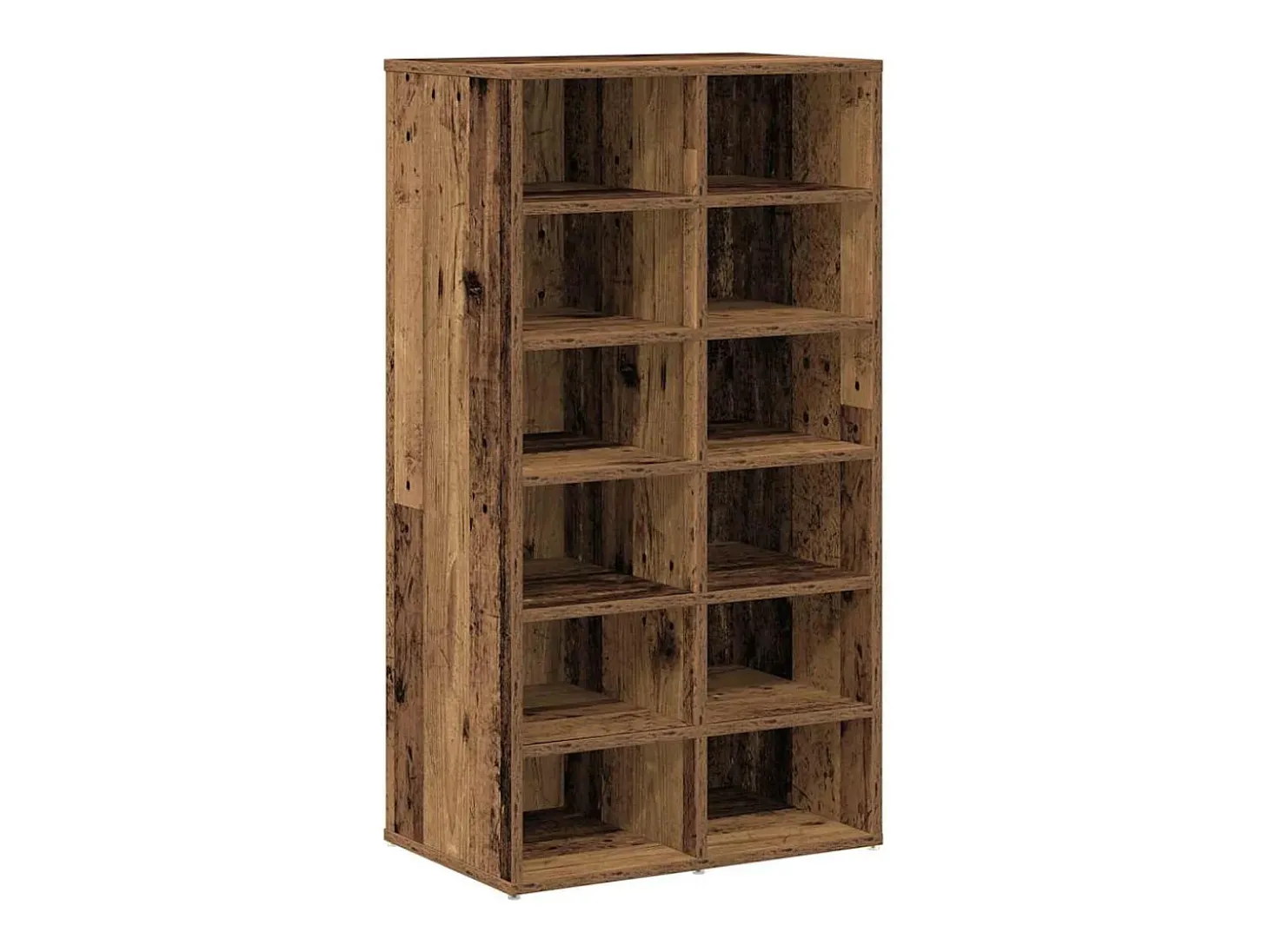 Zapatero de madera antiguo 54x34x100,5cm madera de ingeniería