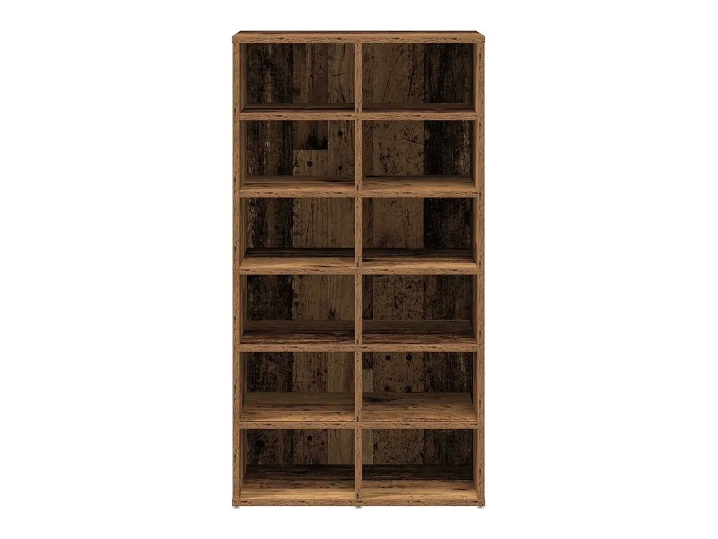Zapatero de madera antiguo 54x34x100,5cm madera de ingeniería