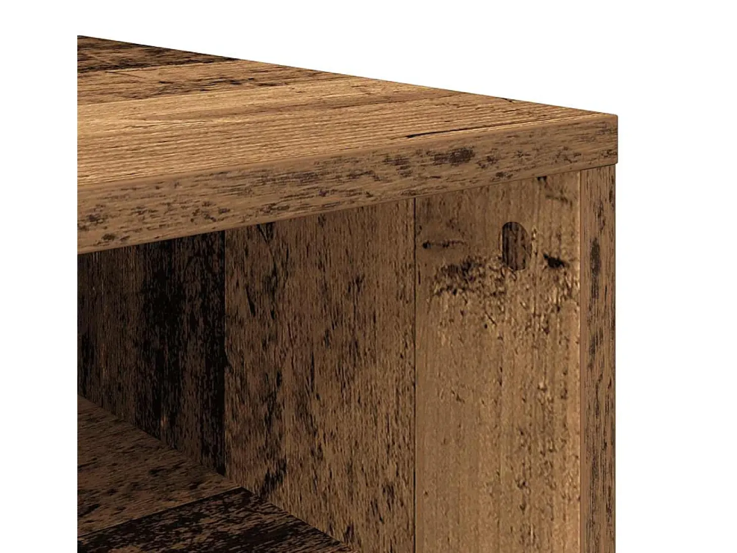 Zapatero de madera antiguo 54x34x100,5cm madera de ingeniería