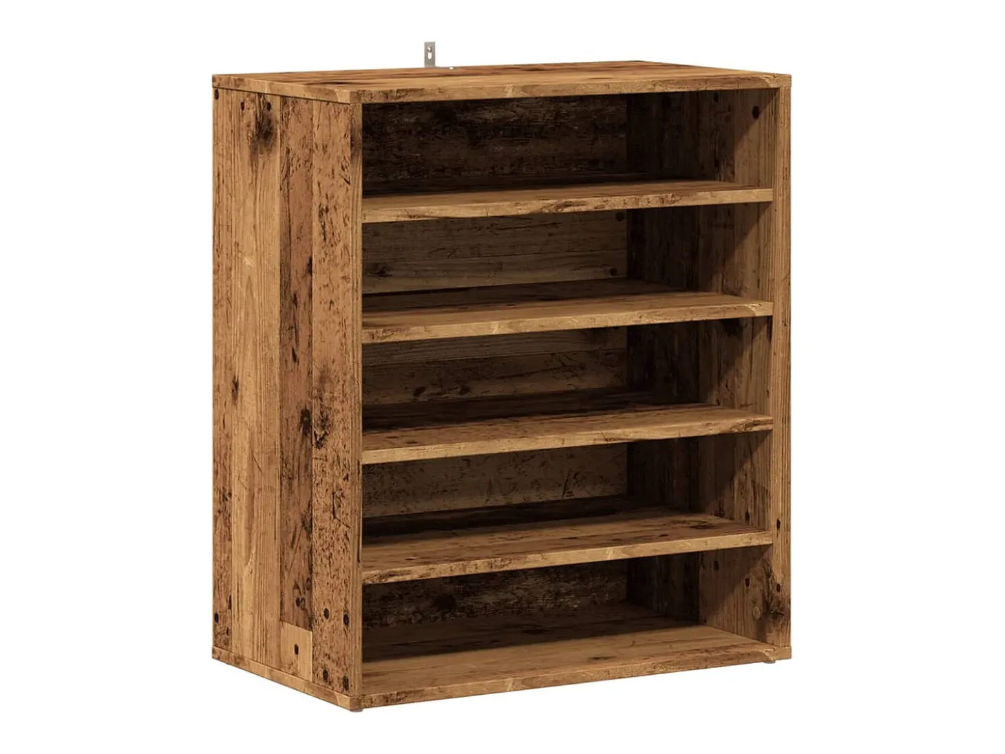 Zapatero de madera antiguo 60x35x70 cm madera contrachapada