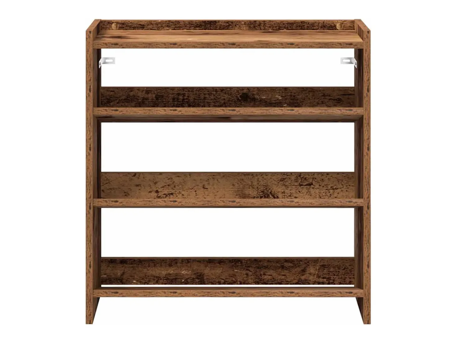 Zapatero de madera antiguo 60x25x62 cm madera de ingeniería