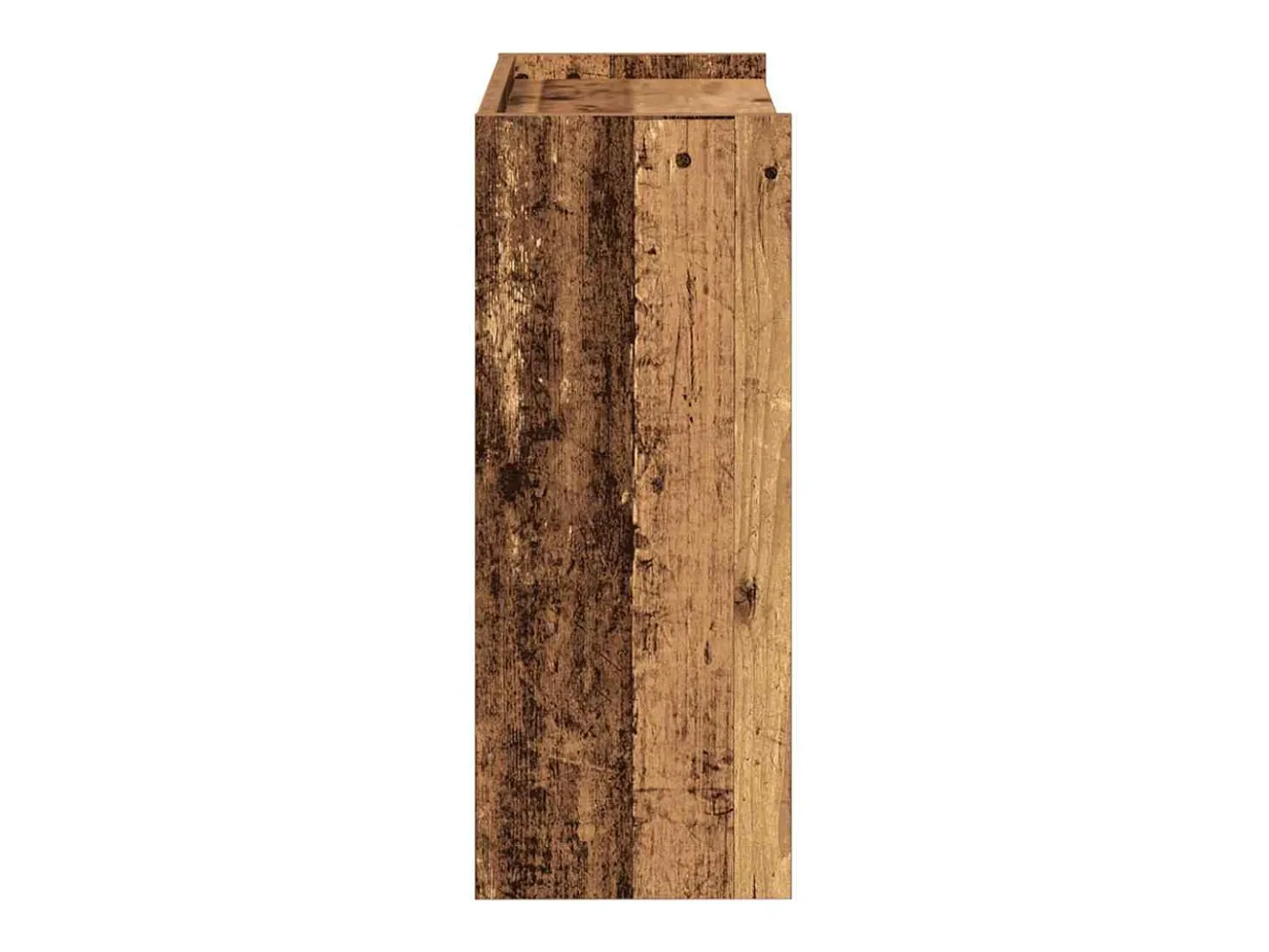 Zapatero de madera antiguo 60x25x62 cm madera de ingeniería