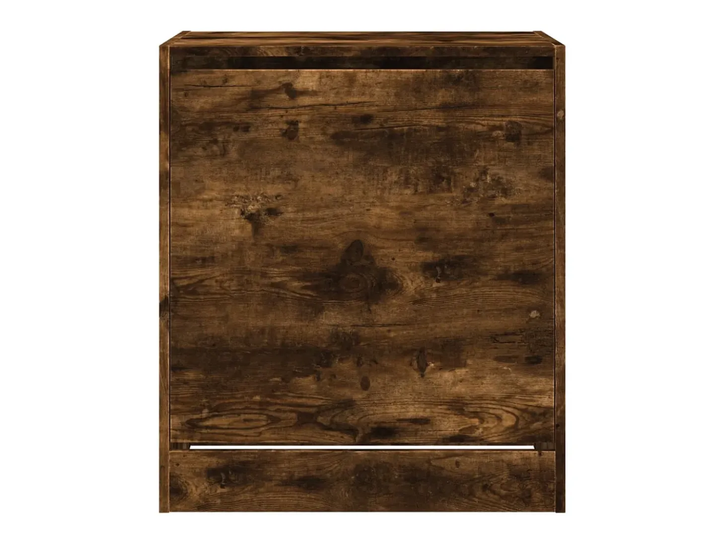 Zapatero de madera de ingeniería roble ahumado 60x42x69 cm ES106869