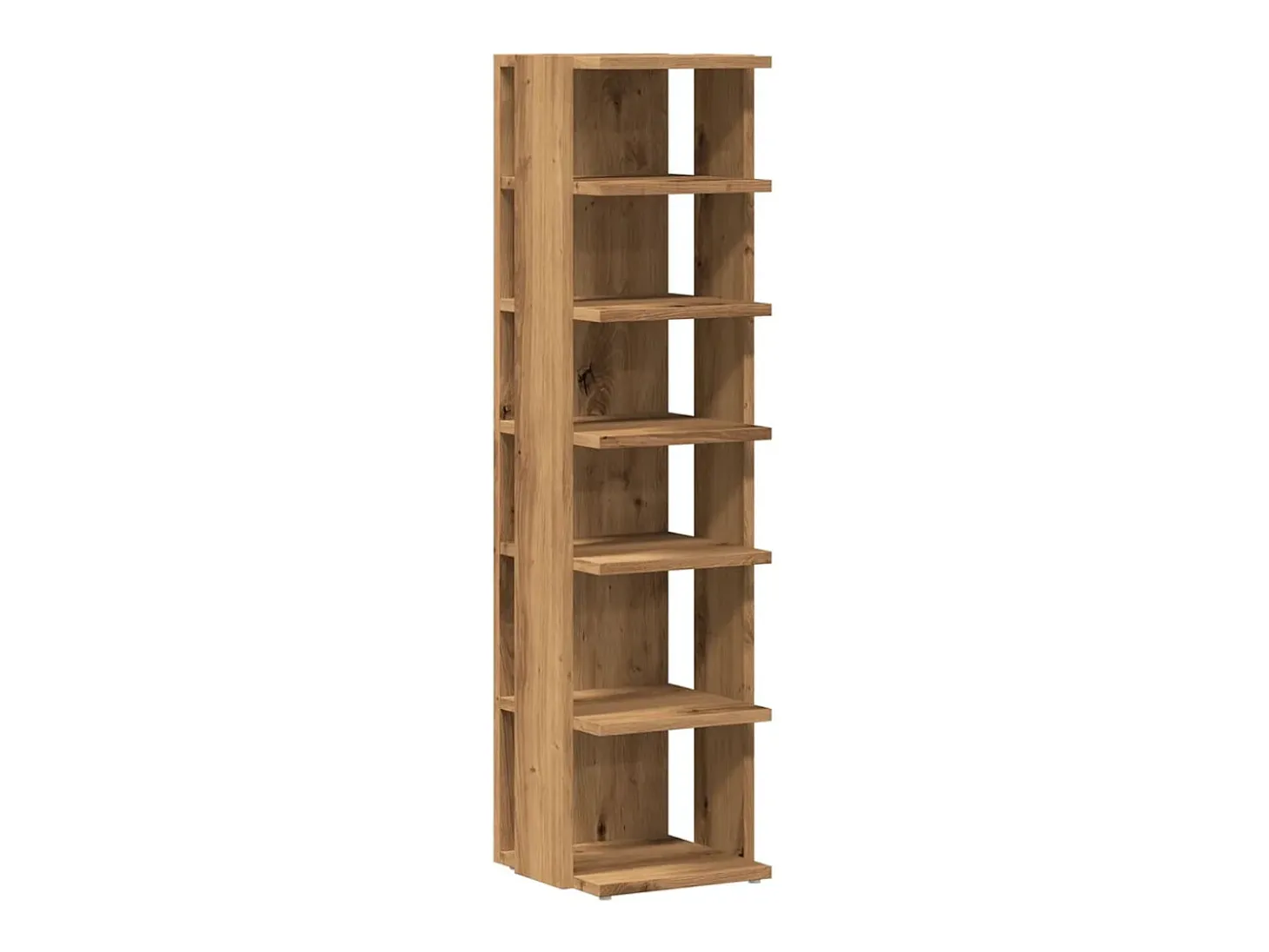 Zapatero de madera de ingeniería de roble hecho a mano