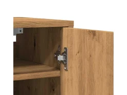 Zapatero de madera de ingeniería de roble hecho a mano