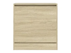 Zapatero de madera de ingeniería roble Sonoma 60x34x63,5 cm ES741719