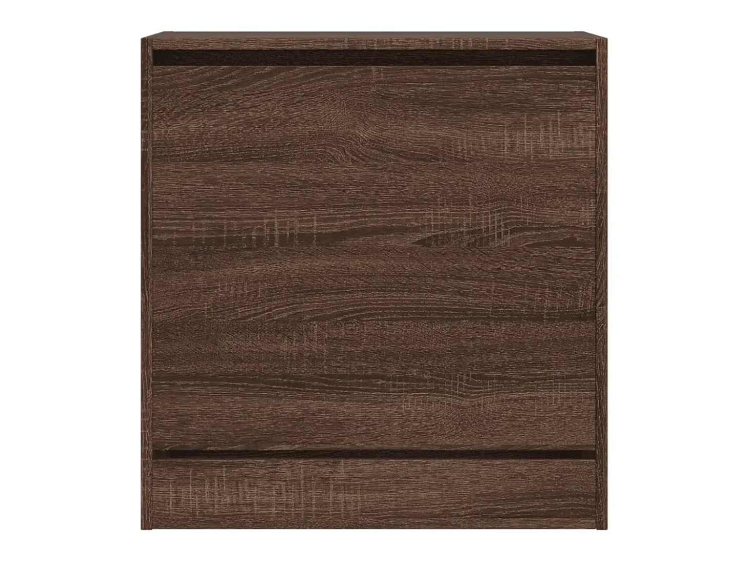 Zapatero de madera de ingeniería marrón roble 60x34x63,5 cm ES328176