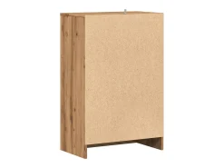 Zapatero de madera de ingeniería de roble hecho a mano