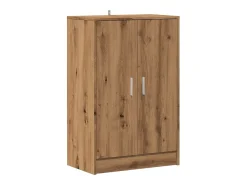 Zapatero de madera de ingeniería de roble hecho a mano