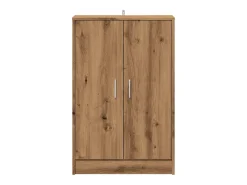 Zapatero de madera de ingeniería de roble hecho a mano