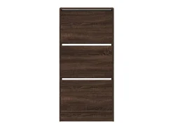 Zapatero de madera de ingeniería roble Sonoma 60x21x125,5 cm ES373828