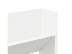 Zapatero de pared Blanco 80x18x60 cm Aglomerado