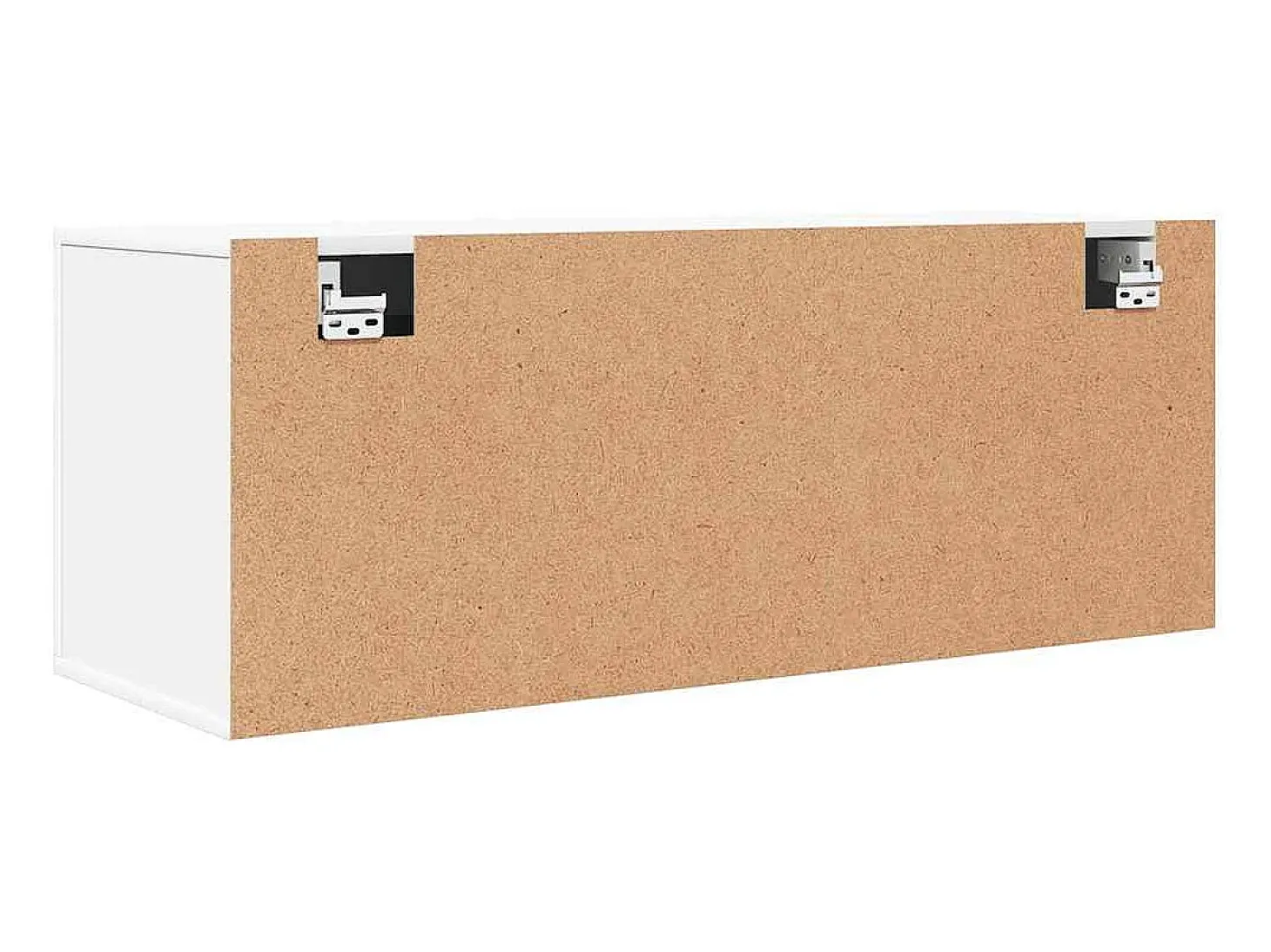 Zapatero de pared Blanco 100x35x38cm Madera de ingeniería