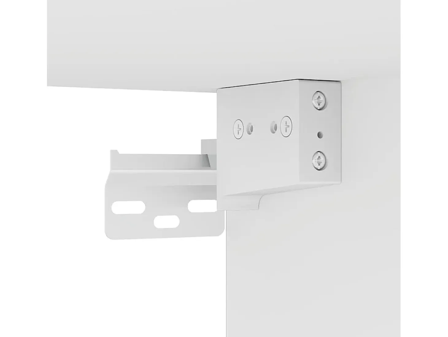 Zapatero de pared Blanco 100x35x38cm Madera de ingeniería